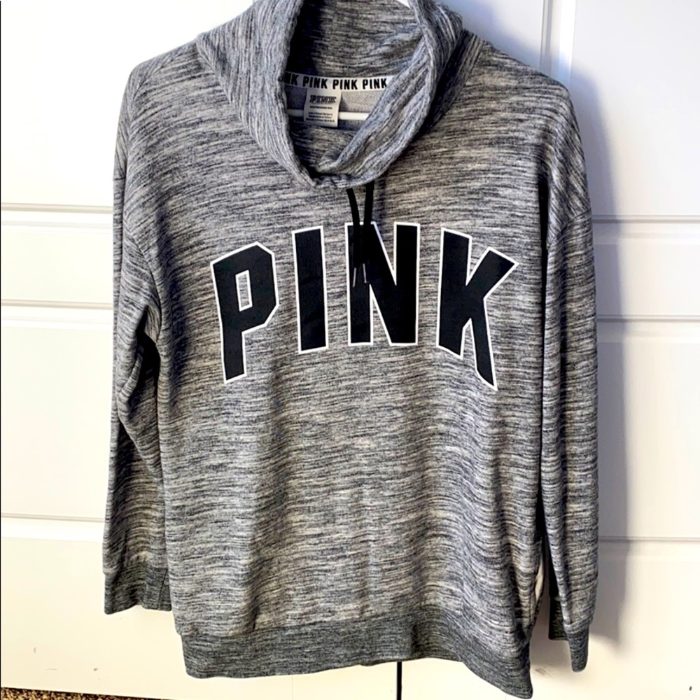 Victoria’s Secret pink cow neck sweatshirt